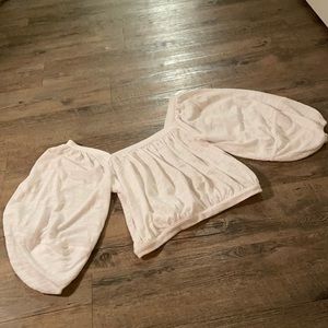 Free People Puff Sleeve Top